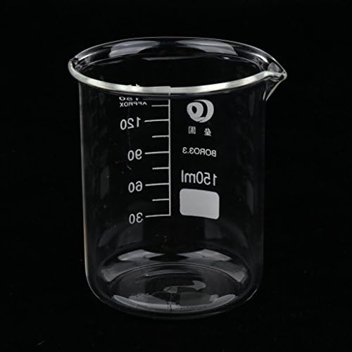yotijar Lab Kimya Beher Mezun Borosilikat Cam Ölçüm Beher 100 ml-2000 ml-150 ml