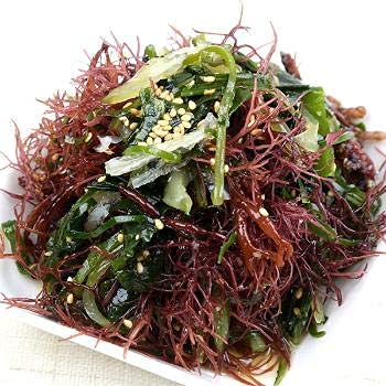 Çeşitli Deniz Yosunu Salatası [Kore Yemeği ] Yemeye Hazır Salata Seti, 6 Çeşit Deniz Yosunu, Kore Garnitürleri Kolaylaştı [JRND