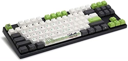 ALEXHAN Daktilo Kablosuz Oyun Mekanik Klavye 87 Anahtar Oyun Tuş Takımı Mavi Anahtarı ile Çift 4.0 için Ev Ofis Bilgisayar (Panda