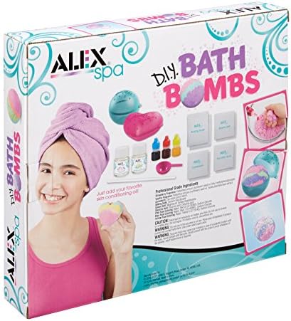 Alex Spa DIY Banyo Bombaları Seti Çocuk Banyo Bombası Sabun Seti