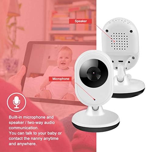 Gybaı Kamera 2.4 İnç TFT LCD Kablosuz Dijital Video Bebek Monitörü Ses Walkie-Talkie Kızılötesi bebek kamerası 100-240 V ABD,