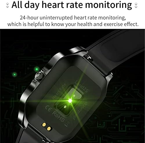 Wzlight akıllı saat 1.4 Dokunmatik Ekran spor ızci Izle Kalp Hızı Uyku Monitör Adım Sayacı Aktivite Izci Kadın Erkek Smartwatch