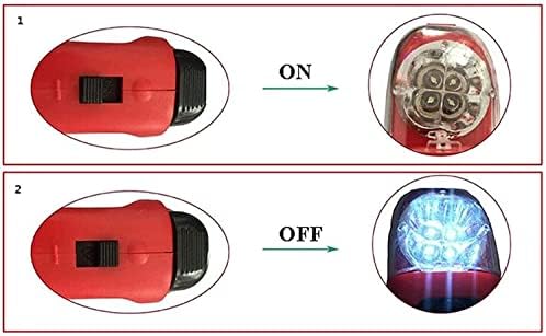 Parlak LED El Feneri ve Atık Torbası ile QDY-5M/16 Ft Geri Çekilebilir Köpek Tasması, Köpek Yürüyüş Tasması Dolaşmayan Tek Elle
