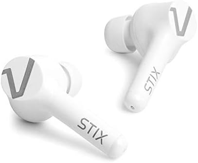 Veho STİX Gerçek Kablosuz Kulaklık / Bluetooth / Şarj Çantası Dahil | Mikrofon | Dokunmatik Kontrol / İngiltere'de Tasarlandı