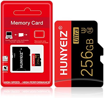 256 GB Micro SD Kart Ultra microSDXC Hafıza Kartı ile Adaptörü ile kadar 80 MB/ S, FHD