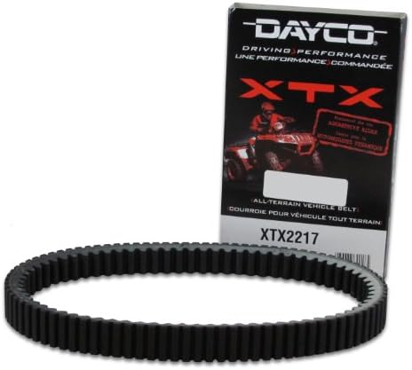 Dayco XTX2249 XTX Aşırı Tork ATV / UTV Tahrik Kayışı, Siyah