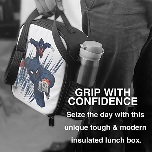 Süper Kahraman taşınabilir soğuk ve ısı koruma öğle yemeği çantası