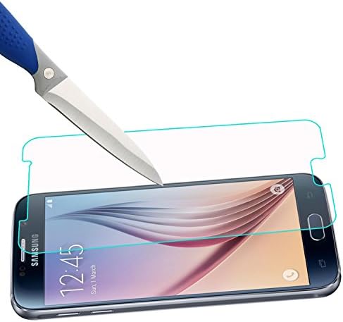 [3-PACK] - Mr. Kalkan Samsung Galaxy S6 İçin Tasarlanmış [Temperli Cam] Ekran Koruyucu [Japonya Cam İle 9 H Sertlik] Ömür Boyu