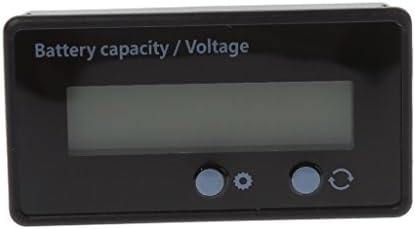 8-70 V LCD Asit Kurşun Lityum Pil Kapasitesi Göstergesi Voltmetre gerilim test cihazı Pil Monitör