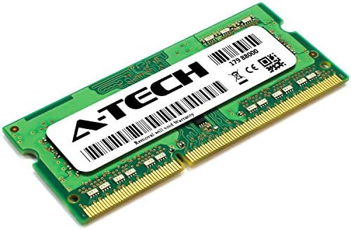 A-Tech 4 GB (2x2 GB) DDR3 / DDR3L 1600 MHz PC3-12800 Dizüstü RAM SODIMM Kiti / 1Rx8 1.35 V Olmayan ECC Tamponsuz 204-Pin Bellek