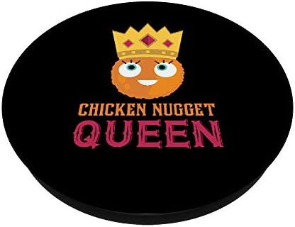 Tavuk Külçelerini Seviyorum İhaleler Nugget Kraliçe Nugg PopSockets Kavrama ve Telefonlar ve Tabletler için Stand