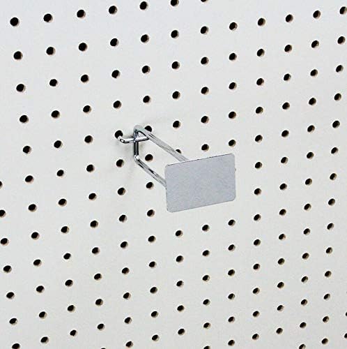 Krom Pegboard Metal Plaka Tarayıcı Kancaları 4 Perakende Mağaza Ekranı-100 Adet