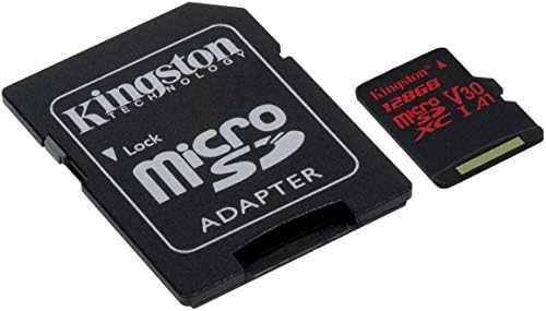 SanFlash 128GB React microSDXC, SD Adaptörlü Asus ZenFone Zoom için Çalışıyor (100MBS Kingston ile Çalışıyor)