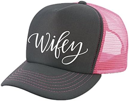 Kadın Erkek Unisex Kamyon Şoförü Şapkası-Wifey-Havalı Şık Giyim Aksesuarları