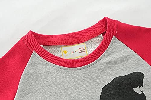 Erkek tişörtü fil kazak T-Shirt yürümeye başlayan çocuk pamuk sevimli üstleri Tee uzun kollu açık kıyafet