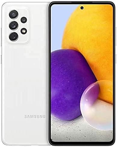 Samsung Galaxy A72 A725F-DS 4G Çift 256GB 8GB RAM Fabrika Kilidi (Yalnızca GSM / CDMA Yok-Verizon/Sprint ile Uyumlu değil) Uluslararası