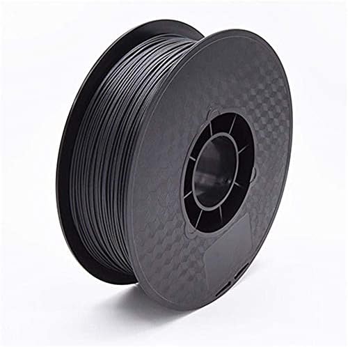 PLA 1.75 mm Karbon Fiber Filament, 3D Yazıcı Filament 1 kg, PLA + Karbon Fiber-Karbon Siyahı 2 kg (Renk: Karbon Siyahı 3 kg)