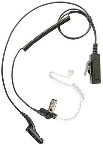 Motorola XPR 6550 İki Yönlü Radyo için Tek Telli Akustik Tüp Gözetleme Kulaklık Kulaklık