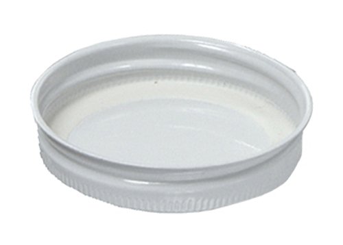 Qorpak CAP-00454 58-400 Plastisol Astarlı Beyaz Metal Kapak