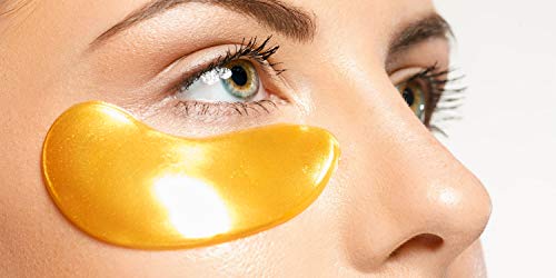 Wrnkl Fre 24k Altın Silikon Göz Maskesi-Şişliği Azaltır,