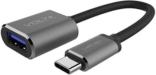Volt Plus Tech Profesyonel USB-C'den USB 3.0'a Samsung Galaxy A8 +(2018) OTG Adaptör, 5gbps'de Tam Veri ve USB Aygıtı Sağlar!