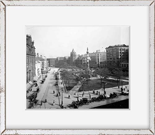 SONSUZ FOTOĞRAFLAR Fotoğraf: Buffalo, NY / Lafayette Meydanı / Ticari Tesisler / Tarihi Fotoğraf Reprodüksiyonu