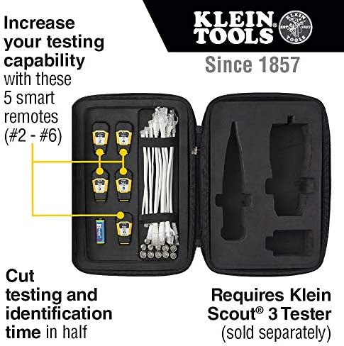 Klein Araçları VDV770-850 Tester Uzaktan Yükseltme Kiti için Scout Pro 3 Test Cihazı ile Tek adım Testi + Harita Uzaktan Kumandalar