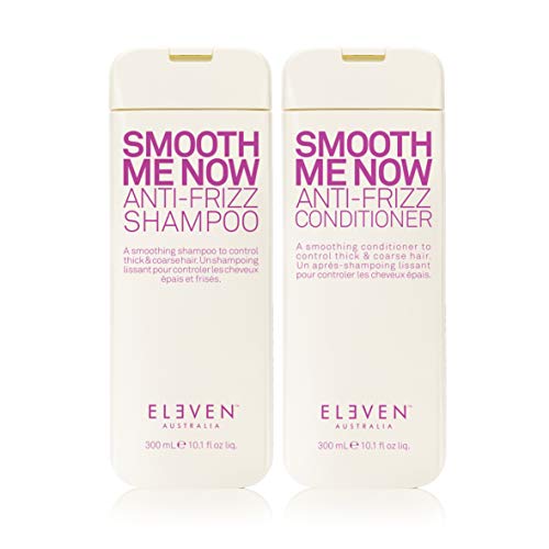 Eleven Australia Smooth Me Now Anti-Frizz Şampuan ve Saç Kremi Her biri 10.1 Fl Oz