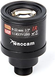 Xenocam 12mm Standart Zoom Kurulu Lens Güvenlik CCTV Kamera Lens 12MM Odak Uzaklığı