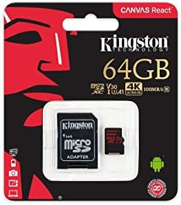 Profesyonel microSDXC 64GB, SanFlash ve Kingston tarafından Özel olarak Doğrulanmış Huawei P Smart (2020) Kart için çalışır.
