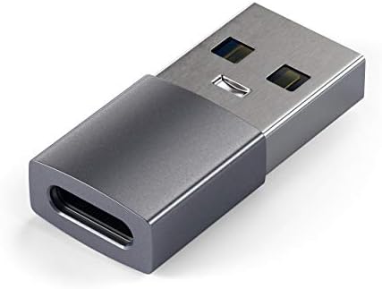 Satechi Tip-A Tip-C Adaptör Dönüştürücü-USB-A Erkek USB-C Dişi-iMac, MacBook Pro/MacBook, Dizüstü Bilgisayarlar, PC, Bilgisayarlar