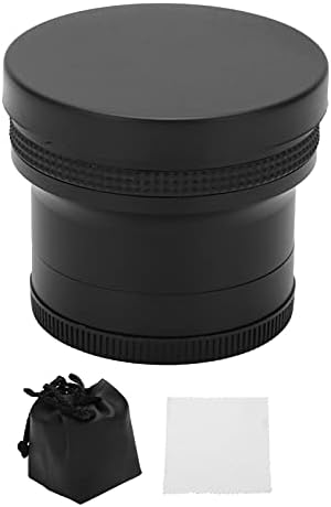 58MM 0.25 x Süper Makro Kamera Balıkgözü Lens Konu Lens DSLR SLR Kamera için, 11.5 oz