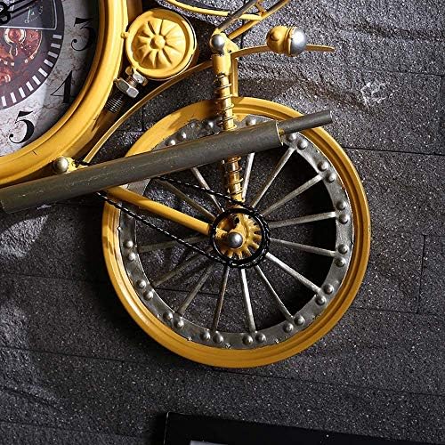 ZHHk duvar saatleri Demir Motosiklet Dekoratif Duvar Saati Asılı Duvar Süslemeleri Asılı Dekoratif Duvar Asma Giyim Mağazası