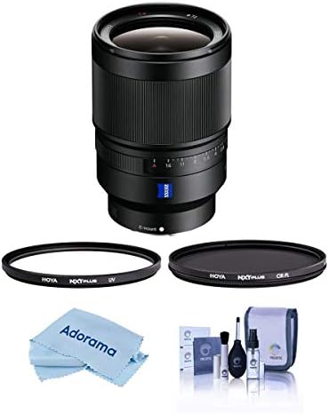 Sony Distagon T * FE 35mm F / 1.4 ZA Tam Çerçeve E-Mount Lens - Hoya NXT Plus 72mm 10 Katmanlı HMC UV Filtresi, Hoya 72mm NXT