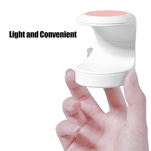Mini UV LED Tırnak Lambası LED çift ışık kaynakları Tırnak kür Makinesi Mini Çabuk Kuruyan Tırnak Kür Lambası oje 16 W UV tırnak