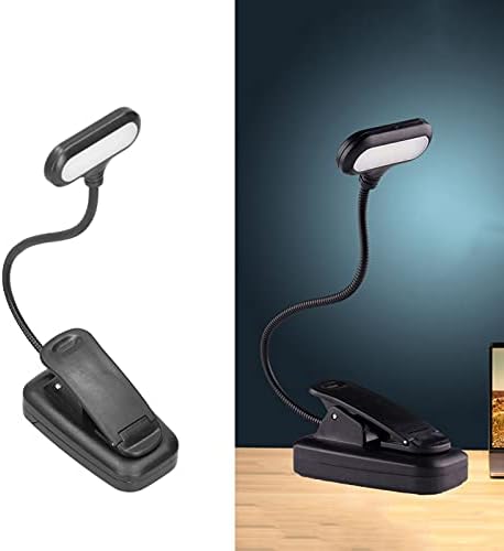 Kelepçe ile salıncak kolu masa lambası, Öğrenci için Ev Ofis için USB Adaptörü ile Dayanıklı LED Masa Lambası