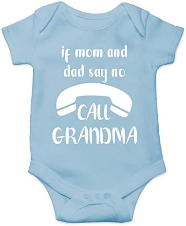 Eğer Anne ve Baba Demek Hiçbir Çağrı Büyükanne-Komik Bebek Romper Sevimli Bebek Sarmaşık, Tek Parça Bebek Bodysuit