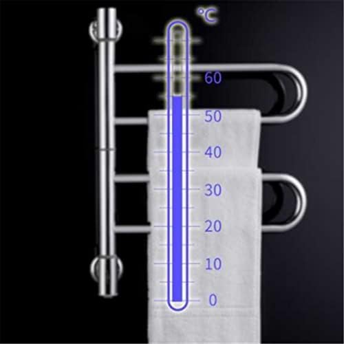YFQHDD paslanmaz çelik ısıtmalı havlu ısıtıcı banyo sabit sıcaklık otomatik Kurutma çift katmanlı elektrikli ısıtma havlu askısı