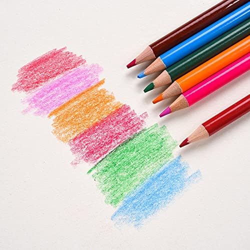 WALNUTA 180 Renk Suluboya Çizim Seti Renkli Kalemler Sanatçı Boyama Eskiz Ahşap renkli kurşun kalem Okul Sanat Malzemeleri (Renk: