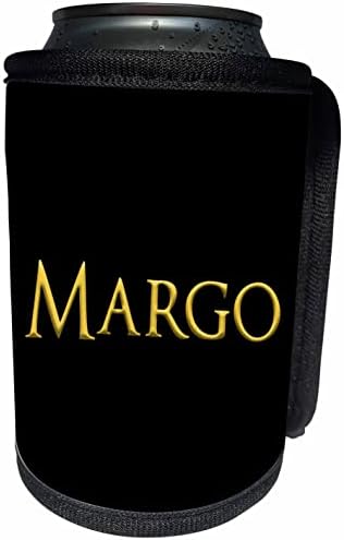 ABD'de 3dRose Margo klas kız bebek adı. Sarı açık. - Soğutucu Şişe Sargısı (cc_351366_1)