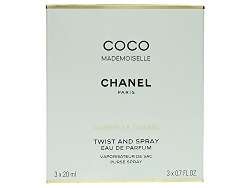 Chanel Coco Matmazel Büküm ve Sprey Eau De Parfüm-Coco Matmazel-3x20ml/0.7 oz, 2.1 Oz
