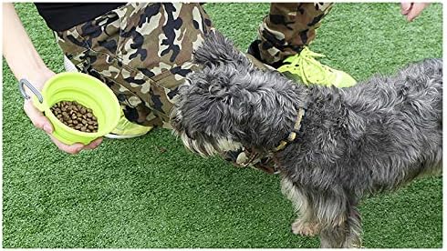 STJB Pet Odası köpek kaseleri Katlanabilir Taşınabilir Seyahat Köpekler seyahat su kasesi Silikon yiyecek kaseleri Katlanabilir