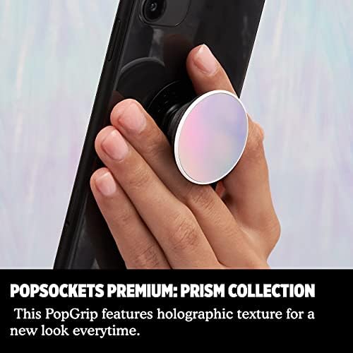 PopSockets: Telefonlar ve Tabletler için Değiştirilebilir Üst Kısmı olan PopGrip-Rainbow Spectrum