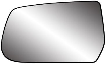 Sürücü Tarafı Isıtmasız Ayna Camı w/ destek plakası, Chevrolet Equinox, GMC Terrain, 4 5/8 x 7 1/2 x 8 (Kör Nokta olmadan)