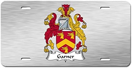Carpe Diem Tasarımları Garner Arması / Garner Aile Arması Lisansı / Makyaj Plakası – ABD'de Üretilmiştir.