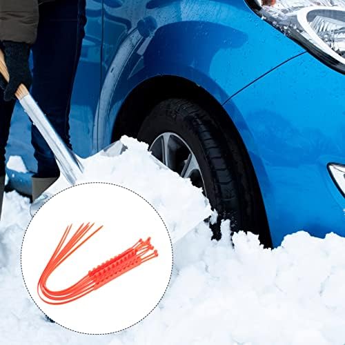 LİOOBO Plastik Araba kar lastiği Zinciri: 10 Pcs Anti - Skid Kemer Tüm Güvenlik Zincirleri için Kar acil durum aracı Araba SUV