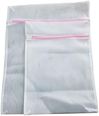 LCOOMİNT B128 örgü çamaşır torbası, orta, beyaz