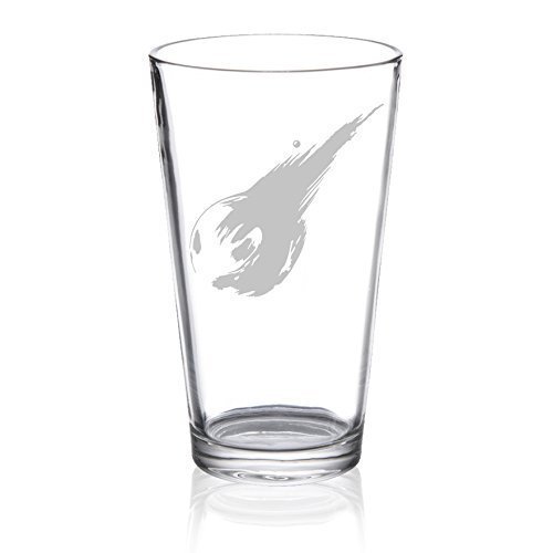 Final Fantasy-Meteor Kazınmış Bira Bardağı