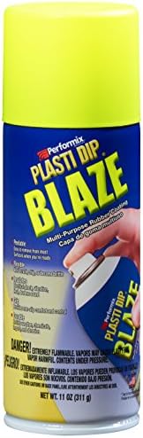 Plasti Dip Performix (11222-6-6PK) Blaze Sarı Sprey - 11 oz. Aerosol, (6'lı Paket)