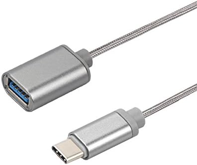 C tipi Adaptör USB C Erkek USB 3.0 Kadın OTG Kablo 0.5 FT için MacBook Pro, Galaxy S8/ S8 + Piksel XL 2 Daha Tipi C Cihazlar